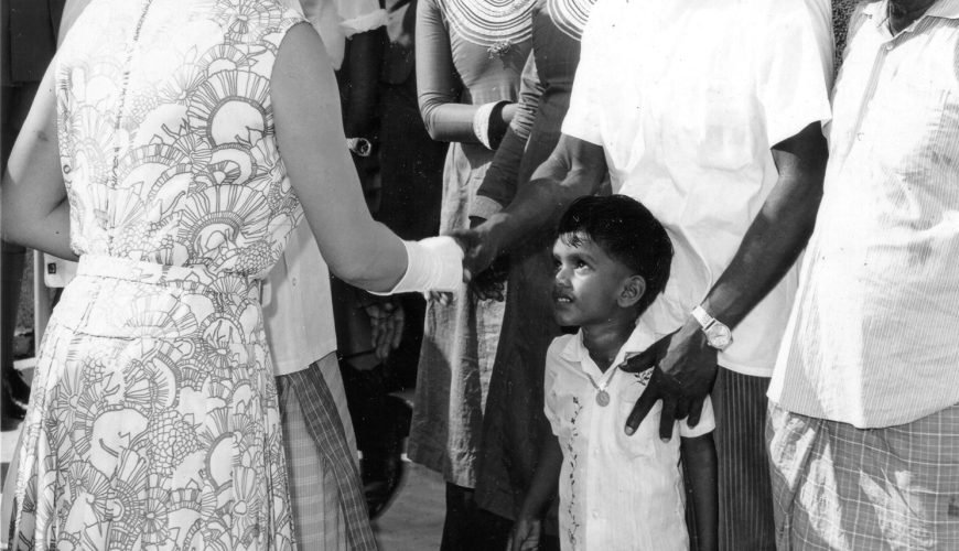 Her Majesty Queen in Gan, Addu City.