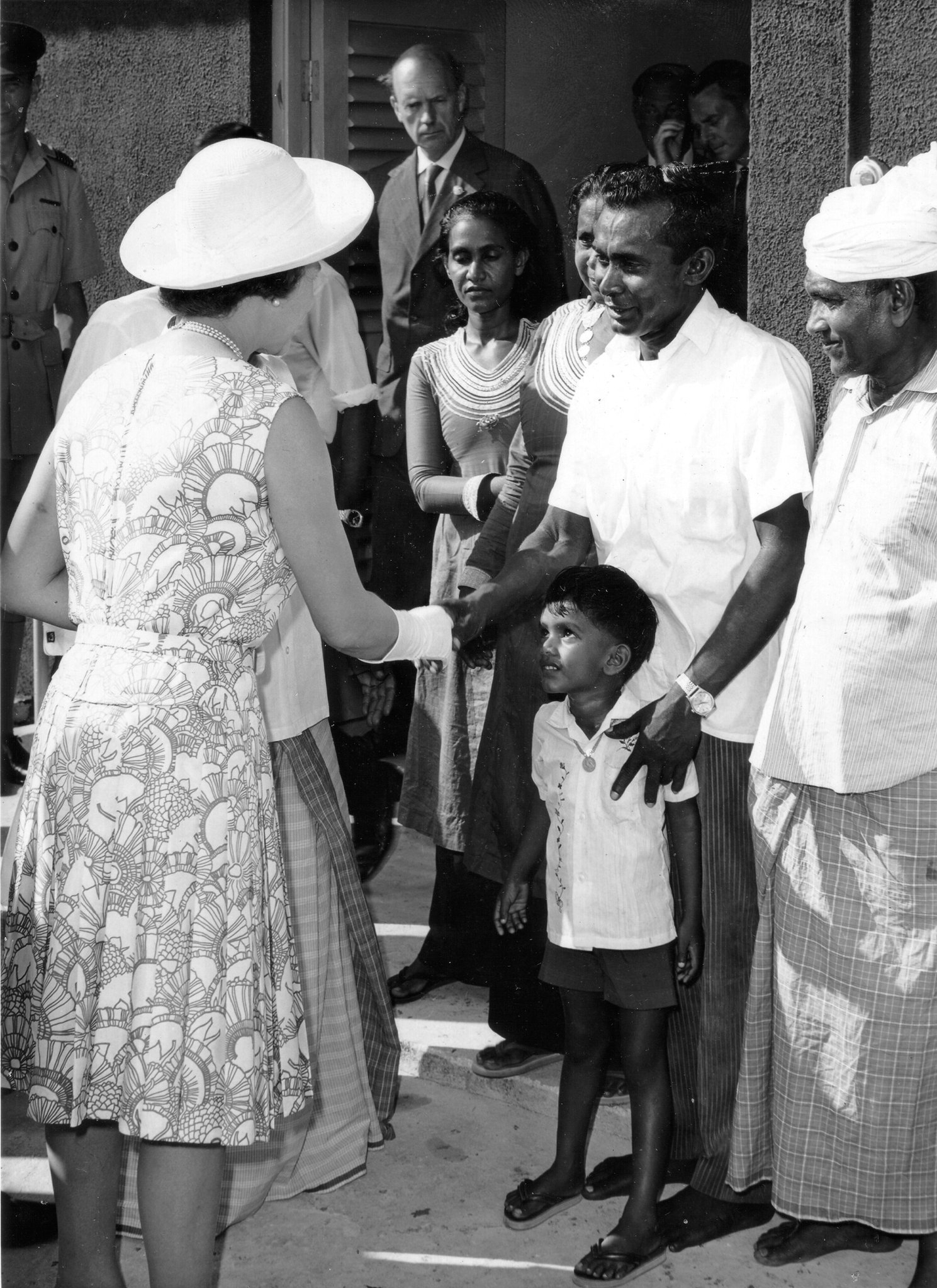 Her Majesty Queen in Gan, Addu City.